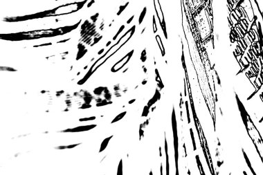 Soyut grunge arkaplanı. Monokrom dokusu. Siyah ve beyaz desenli arkaplan