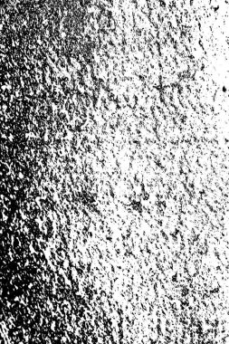 Siyah ve beyaz grunge dokusunun gösterimi
