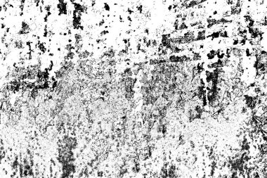Soyut grunge arkaplanı. Monokrom dokusu. Siyah ve beyaz desenli arkaplan