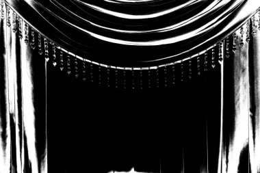 Soyut grunge arkaplanı. Monokrom dokusu. Siyah ve beyaz desenli arkaplan