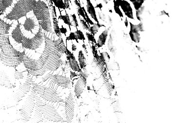 Soyut grunge arkaplanı. Monokrom dokusu. Siyah ve beyaz desenli arkaplan