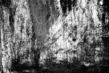 Siyah ve beyaz grunge dokusunun gösterimi