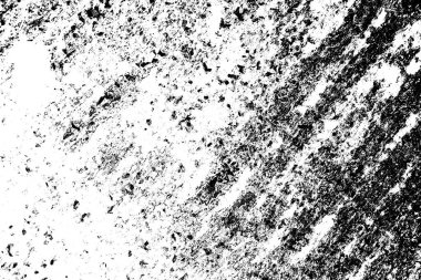 Siyah ve beyaz grunge dokusunun gösterimi