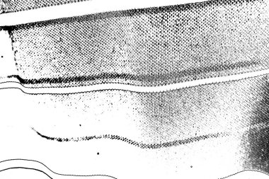 Siyah ve beyaz grunge dokusunun gösterimi