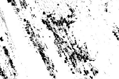 Soyut grunge arkaplanı. Monokrom dokusu. Siyah ve beyaz desenli arkaplan