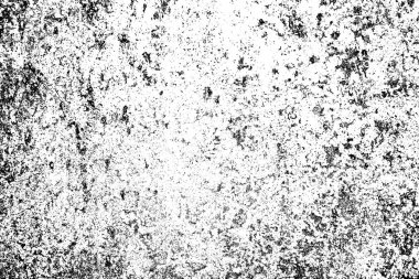 Siyah ve beyaz grunge dokusunun gösterimi