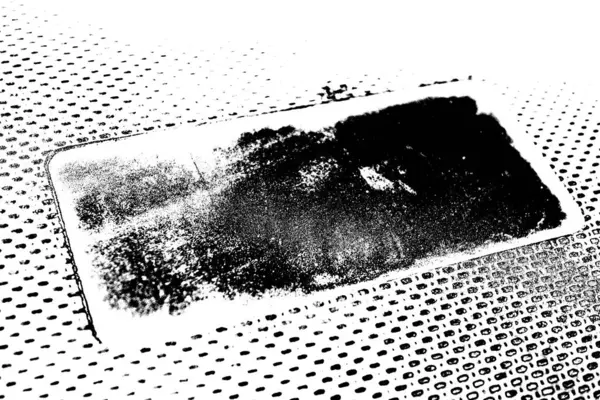 Ilustración Blanco Negro Textura Grunge —  Fotos de Stock