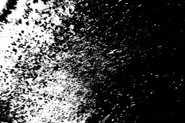 Soyut grunge arkaplanı. Monokrom dokusu. Siyah ve beyaz desenli arkaplan