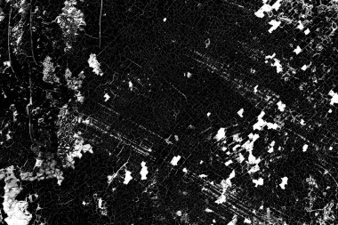 Soyut grunge arkaplanı. Monokrom dokusu. Siyah ve beyaz desenli arkaplan