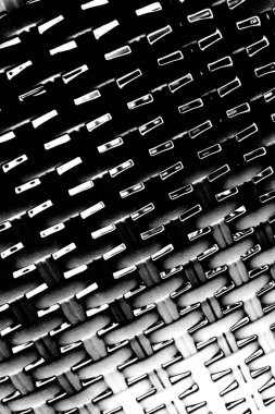 Soyut siyah beyaz arka plan. monokrom dokusu. 