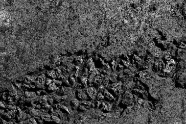 Soyut grunge arkaplanı. Monokrom dokusu. Siyah ve beyaz desenli arkaplan