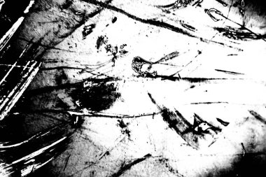 Soyut grunge arkaplanı. Monokrom dokusu. Siyah ve beyaz desenli arkaplan