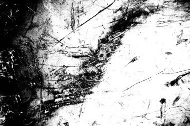 Soyut grunge arkaplanı. Monokrom dokusu. Siyah ve beyaz desenli arkaplan