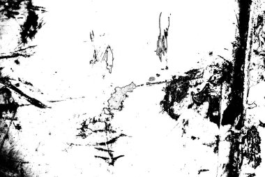 Soyut grunge arkaplanı. Monokrom dokusu. Siyah ve beyaz desenli arkaplan