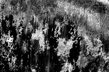 Soyut grunge arkaplanı. Monokrom dokusu. Siyah ve beyaz desenli arkaplan