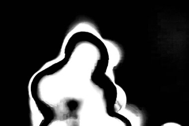 Soyut grunge arkaplanı. Monokrom dokusu. Siyah ve beyaz desenli arkaplan