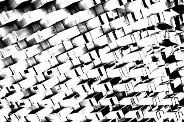 Soyut grunge arkaplanı. Monokrom dokusu. Siyah ve beyaz desenli arkaplan