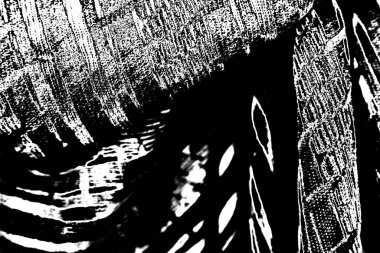 Soyut grunge arkaplanı. Monokrom dokusu. Siyah ve beyaz desenli arkaplan