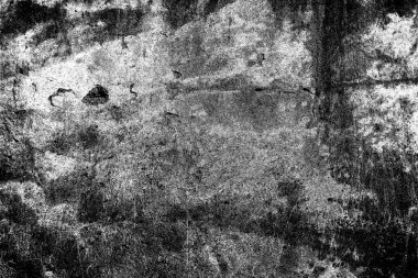 Soyut grunge arkaplanı. Monokrom dokusu. Siyah ve beyaz desenli arkaplan