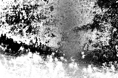 Soyut grunge arkaplanı. Monokrom dokusu. Siyah ve beyaz desenli arkaplan