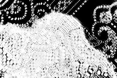 Soyut grunge arkaplanı. Monokrom dokusu. Siyah ve beyaz desenli arkaplan