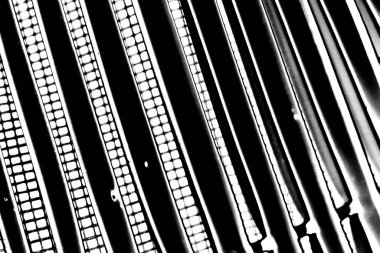 Soyut grunge arkaplanı. Monokrom dokusu. Siyah ve beyaz desenli arkaplan