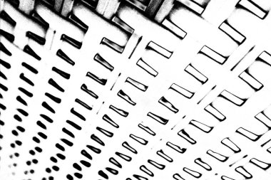 Soyut grunge arkaplanı. Monokrom dokusu. Siyah ve beyaz desenli arkaplan