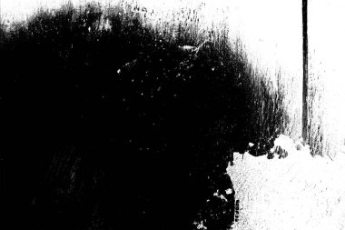 Soyut grunge arkaplanı. Monokrom dokusu. Siyah ve beyaz desenli arkaplan