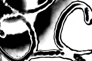 Soyut grunge arkaplanı. Monokrom dokusu. Siyah ve beyaz desenli arkaplan