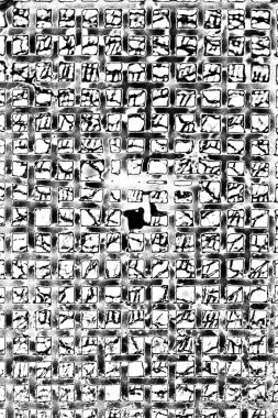 Soyut grunge arkaplanı. Monokrom dokusu. Siyah ve beyaz desenli arkaplan