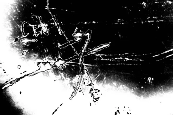 Fundo Grunge Abstrato Textura Monocromática Preto Branco Texturizado Fundo — Fotografia de Stock