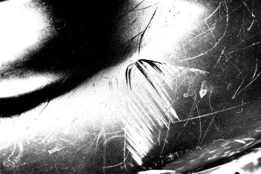 Soyut grunge arkaplanı. Monokrom dokusu. Siyah ve beyaz desenli arkaplan