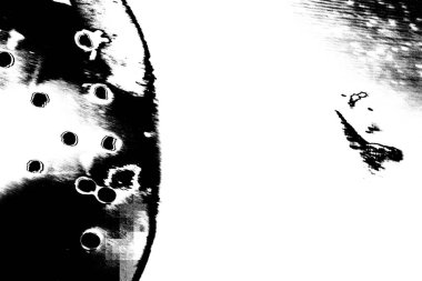 Soyut grunge arkaplanı. Monokrom dokusu. Siyah ve beyaz desenli arkaplan