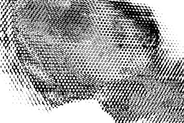 Soyut grunge arkaplanı. Monokrom dokusu. Siyah ve beyaz desenli arkaplan