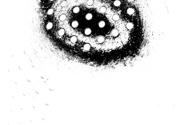 Basit siyah beyaz desenli desen, soyut arkaplan, kopyalama alanı