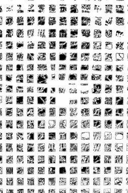 Basit siyah beyaz desenli desen, soyut arkaplan, kopyalama alanı