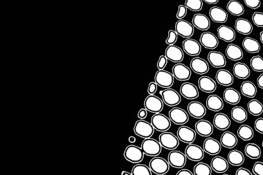 Basit siyah beyaz desenli desen, soyut arkaplan, kopyalama alanı