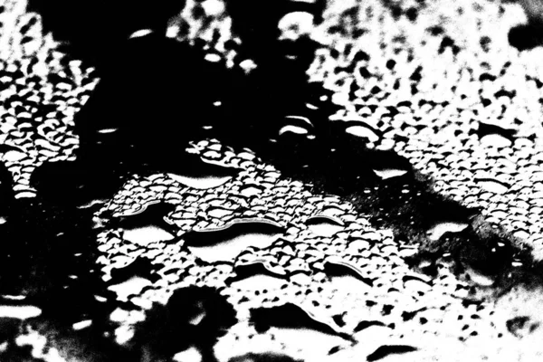 Grueso Superficie Abstracta Negro Blanco Texturizado Fondo — Foto de Stock