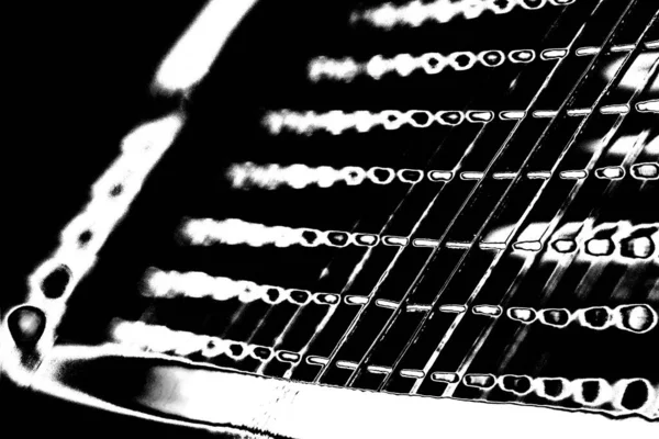 Patrón Texturizado Blanco Negro Simple Fondo Abstracto Espacio Copia —  Fotos de Stock