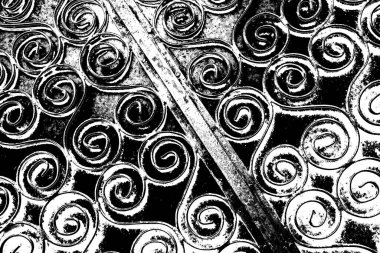 grungy Siyah Beyaz desenli, soyut arkaplan, kopyalama alanı