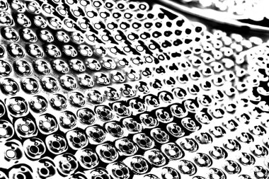 Siyah beyaz desenli yüzey