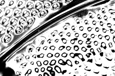 Siyah beyaz desenli yüzey