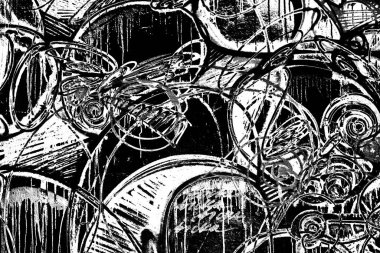 Soyut arkaplan. monokrom dokusu. resim siyah ve beyaz tonları içerir.