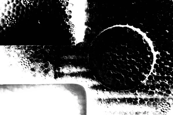 Grungy Black White Textured Abstract Background Copy Space — Stock Photo, Image