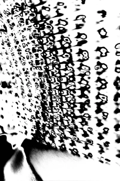 Patrón Texturizado Blanco Negro Simple Fondo Abstracto Espacio Copia — Foto de Stock