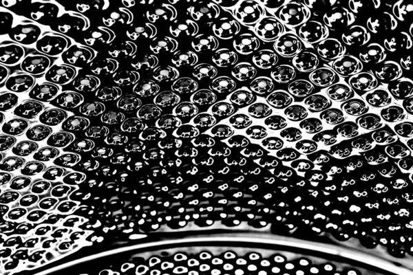 Stříbrná Metalická Abstraktní Textura Černobílé Grunge Pozadí Pro Kopírování Prostoru — Stock fotografie