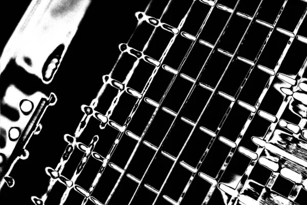 Patrón Texturizado Blanco Negro Simple Fondo Abstracto Espacio Copia —  Fotos de Stock