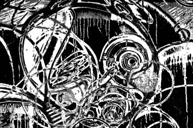 Soyut arkaplan. monokrom dokusu. resim siyah ve beyaz tonları içerir.