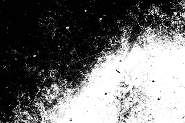 Grueso Superficie Abstracta Negro Blanco Texturizado Fondo —  Fotos de Stock