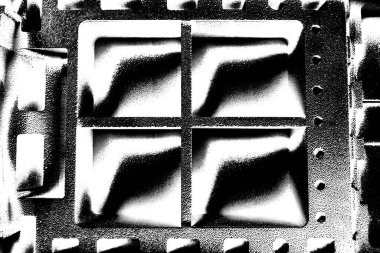 Soyut grunge arkaplanı. Monokrom dokusu. Siyah ve beyaz desenli arkaplan